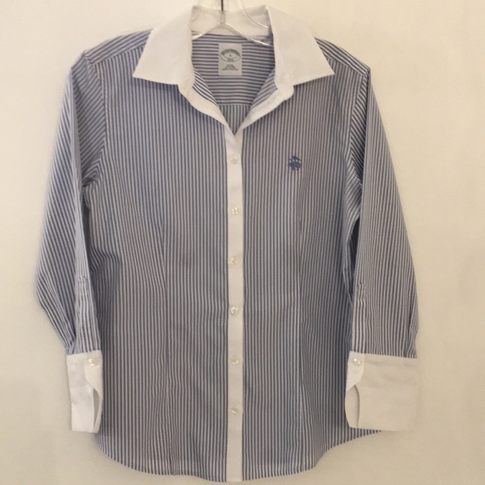 Brooks Brothers, Fitted Non-Iron Buttondown, Sz 6